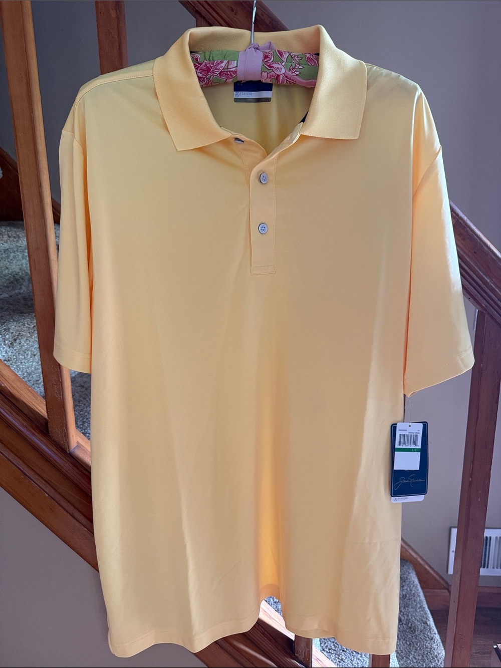 Jack Nicklaus Golf Polo with Staydri Material New with Tags Size Large